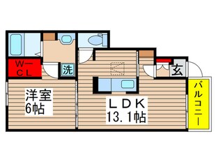 ラルーチェⅠの物件間取画像